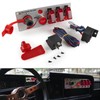 Auto Racing Car Ignition Switch Carbon Fiber Surface Panel 5