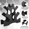 1 Pack Dumbbell Rack Stand,3-Tier Vertical Dumbbell Rack,Tree Shape Weights