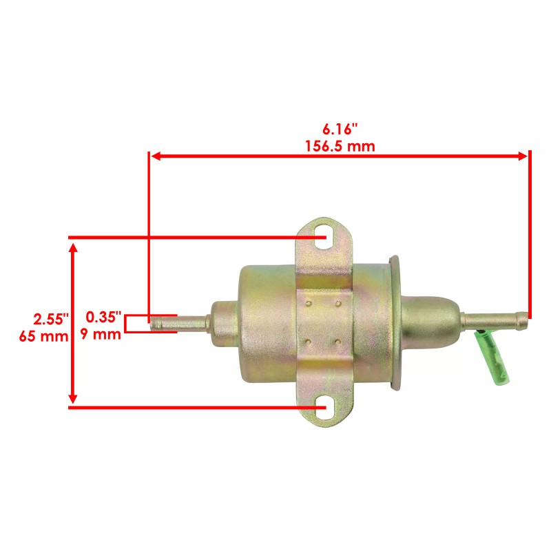 Caltric Fuel Pump for Polaris Ranger 400 4X4 HO Midsize