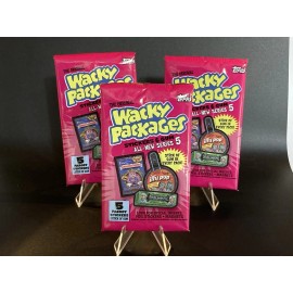 2007 Topps Wacky Packages All-New Series 5 Trading Card Stickers and Gum Stick