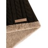 normani Kebili Children's Winter Scarf and Hat Set with Fur