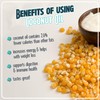Nostalgia Premium 4-Ounce Popcorn All-In-One Bag - Includes Kernels, Butter