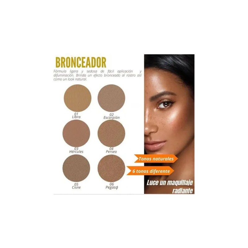 Bronceador Bissú En Polvo Varios Tonos