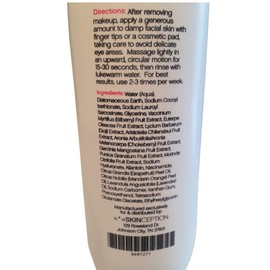 Skinception Microderm Facial Exfoliator (4 fl oz) 4 Pack to Encourage Healthy Exfoliation