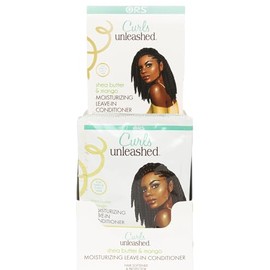 ORS Curls Unleashed Shea Butter and Mango Moisturizing Leave-In Conditioner Travel Packet 1.75 Ounce (Pack of 12)