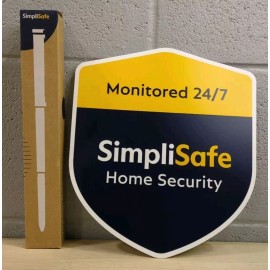 SimpliSafe NEW IN BOX - SimpliSafe Yellow Yard Sign and Stake L5