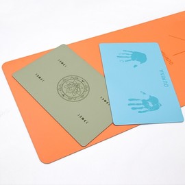 Natural Rubber PU Yoga Mat - Non-slip, for Plank, Meditation, Inversion Support 36 40x60/Sky Blue 5ea