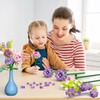 QLT Mini Bricks Flower Bouquet Building Sets, Artificial Flowers, DIY