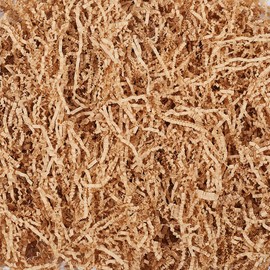 SOFPLATE 4 Sets 7oz Crinkle Paper Filler Bulk Gift Wrapping Basket Filling BurlyWood Cut Shred Wrinkle Box Shipping Gift Filler for DIY Wedding Christmas Birthday Mother's Day Packing Gift Decoration