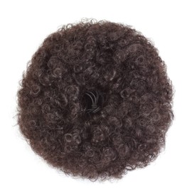 Afro Puff Drawstring Ponytail Extension Short Synthetic Afro Kinky Curly Puff Ponytail for Natural Hair Clip On Kinky Drawstring Curly Ponytail Bun Hairpieces (X-Large,2#)