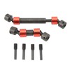 RC Center Drive Shaft Splined Universal Steel CVD Driveshaft for