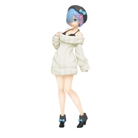 Taito Re:Zero Precious Figure Rem ~Knit Dress ver.～ Renewal～, Multiple Colors (T83326)