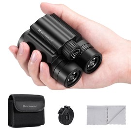 K&F Concept 8x21 Compact Binoculars Children Adults BAK4 Prism + FMC Broadband Green Film for Bird Watching, Outdoor Adventure, Show and Concert