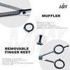 MJW Hair Thinning Scissors - Stainless Steel Hair Cutting Teeth