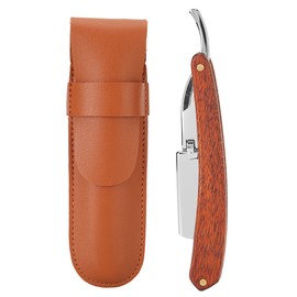 Manual Razor Professional Men Male Wooden Handle Folding Shaver Blade Holder (without Blade)