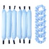 6PCS Lazy Hair Curler Set with Button Foam Rollers Big