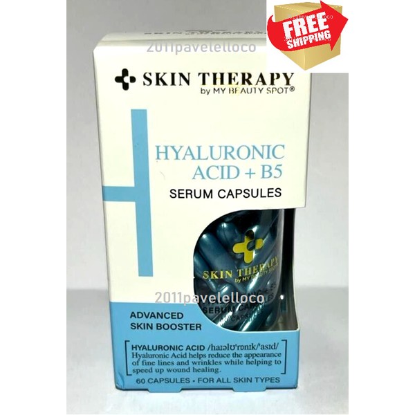 Skin Therapy Hyaluronic Acid + B5 Advanced Serum 60 Capsules Face - Neck *2025*