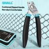 SHALL Bent Hog Ring Pliers Kit with 600pcs Galvanized Hog