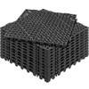 VEVOR Interlocking Drainage Floor Mat 12" x 12" PVC Non-Slip