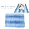 Dog Crate Mat Soft Plush Fluffy Slip Resistance All Seasons