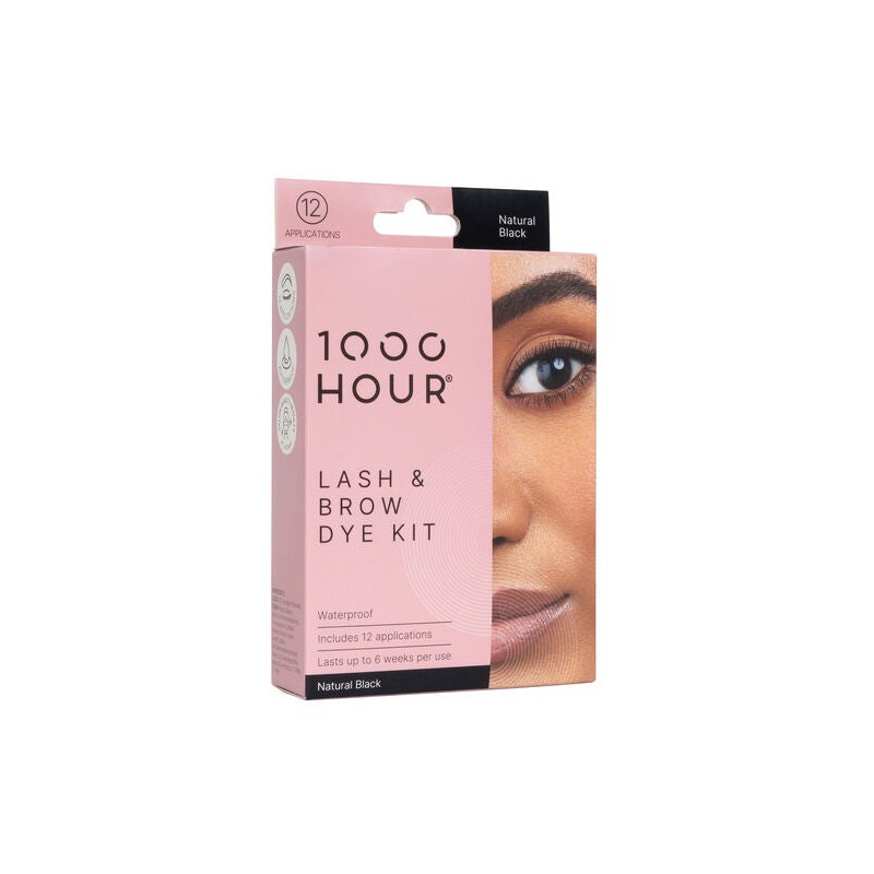 1000 Hour Eyelash & Brow Dye Kit Black