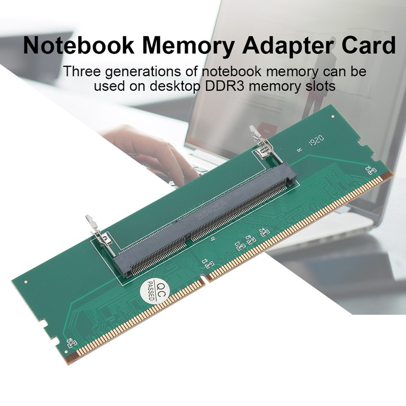 Laptop Computer Memory DDR3 to Desktop Adapter Card Computer Accessories