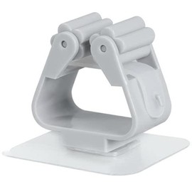 wjq&linyuzi Mop Rack Bathroom Accessories Wall Mounted Shelf Organizer Hook Broom Holder Hanger Behind Doors/On Walls Kitchen Storage Tool (3, Grey)