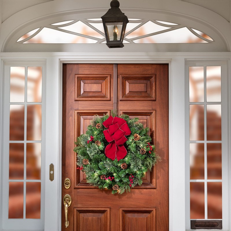 Haute Decor Adapt Adjustable Wreath Hanger, Top & Length Adjustable