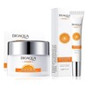 Bioaqua Set Crema Vitamina C Contorno de Ojos Aclara e