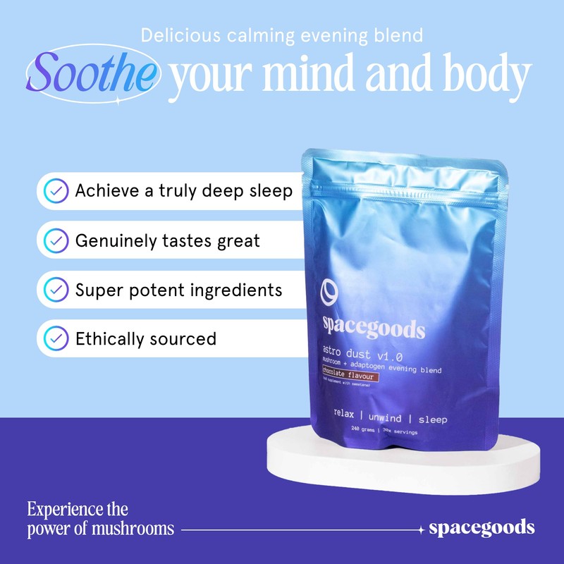 Spacegoods Astro Dust 240g ℮, 30 Servings, Contains Magnesium and