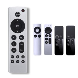 HopeNest Universal Remote for Apple TV – Compatible withApple TV 4K/ Apple TV Box Gen 1 2 3 4/ Apple TV HD, Models A1469/A1378/A1218/A2843/A2737/A2169/A1842/A1625/A1427 (No Voice Function)
