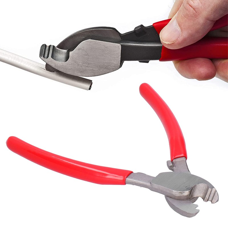 Cable Pliers, Portable Cable Cutter Aluminium Copper Insulation Pliers for
