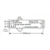 Cal-Royal CRN900PBF N900PBFALUM 900 Aluminum Surface Mount Door Closer