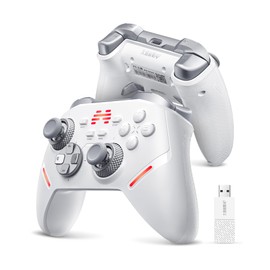 BEITONG KP40 Wireless Controller for PC, Switch/Switch 2, Android, TV, Steam Deck, Precision Adjustable TMR Joysticks, TMR Triggers, Optical Buttons Bluetooth & 2.4g Gamepad with 1000Hz Polling Rate