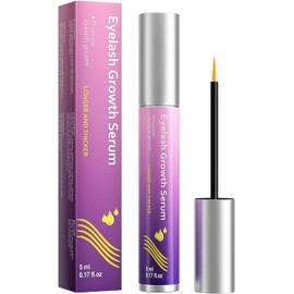Lash Growth Serum – 5ml Eyelash Enhancing Serum for Longer, Thicker & Fuller Lashes – Gentle & Safe for Sensitive Eyes