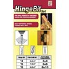 Milescraft 2317 Self-Centering, Spring Loaded 3pc. Hinge Bit Set –