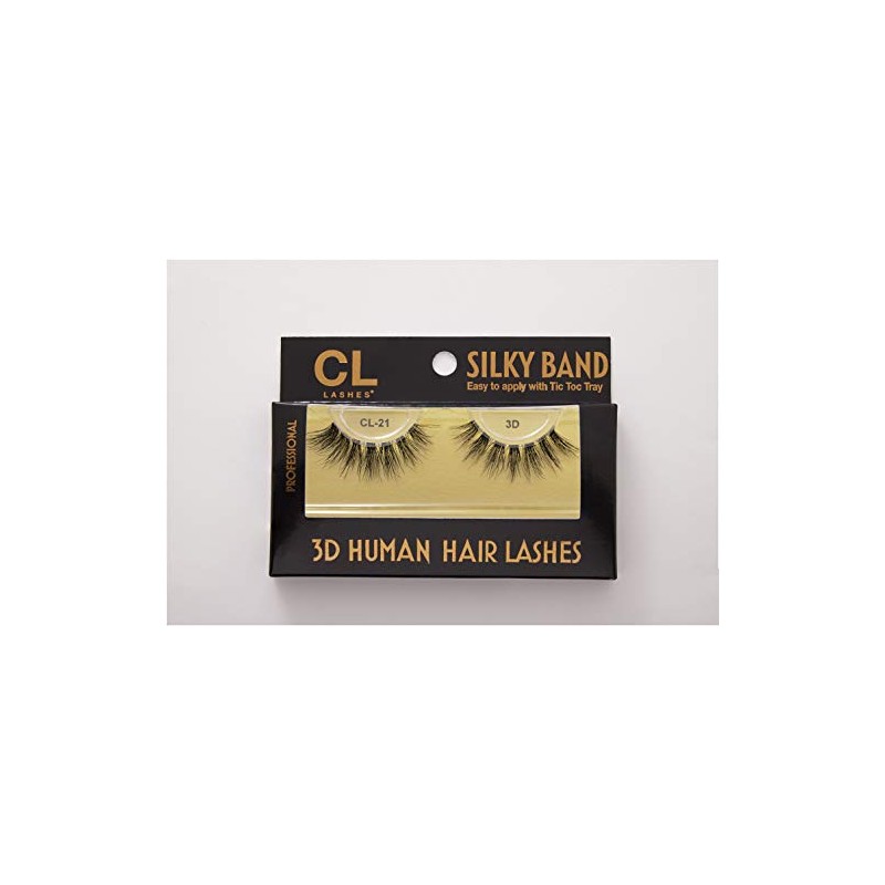 CL 3D Human Hair Lashes (4packs) (#21)