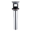 Artiwell Grid Drain Strainer Assembly With Overflow for Bathroom Sink,