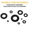 VIGRUE 684Pcs Metric Flat Washers Assortment Kit, M2 M2.5 M3