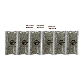 Stainless Steel Tire Balancing Beads - 6 bags of 8 oz (48 total) fits 4 tires + 6 FREE Filtered Cores