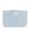 Steiff Unisex Children's Mini Basic Bath Poncho, celestial blue