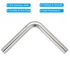 PATIKIL 90 Degree Sanitary Extended Pipe, 1inch OD Mandrel Bend