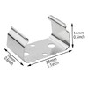ZZLZX 6PCS Metal 9-Volt Battery Clips Battery Holder Clip AA