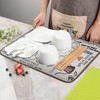 Haoh Drying Mat Kitchen Counter Microfibre Dish Drying Mat 45