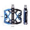 MZYRH Mountain Bike Pedals, Ultra Strong Colorful CNC Machined 9/16"