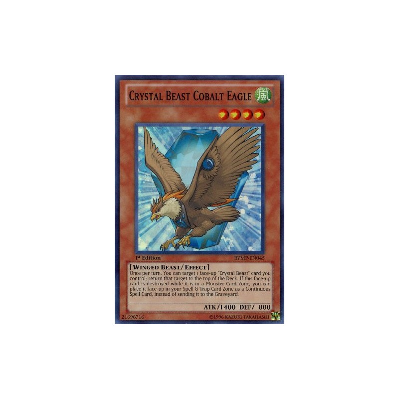 YU-GI-OH! - Crystal Beast Cobalt Eagle (RYMP-EN045) - Ra Yellow