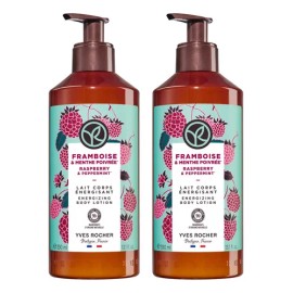 Yves Rocher Kit Crema Corporal De Frambuesa Y Hierbabuena