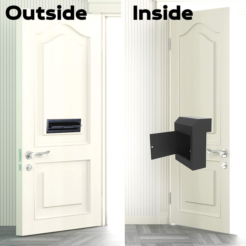 Pochar Door Drop Box for Mail, Rent, Deposit, and Night