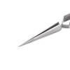 Huron Tweezers, Cross-Lock Straight Fine Point, 4.5"