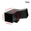 3 Piece Slanted Roof Pergola Bracket Set for 4x4 Posts,